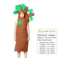 thumbnail image 1 of Disfraz divertido De árbol verde para adultos y niños, traje fresco para fiesta familiar De Halloween, Verano, 1 of 5
