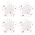thumbnail image 1 of Posavasos con diseño de flor de cerezo, posavasos antideslizante, 1 of 5