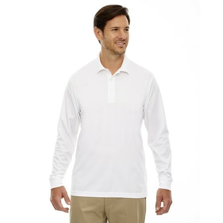 Ash City - Core 365 Polo Piqué à Manches Longues Performance pour Hommes Grands