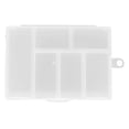 thumbnail image 2 of Contenedor de almacenamiento de rejillas BuyWeek Organizador transparente de 6 rejillas Caja de almacenamiento para manualidades DIY, 2 of 14