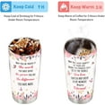thumbnail image 6 of Retirement Gifts Tumbler with Lid and Straw 20 oz Retired Free and Fabulous Fun Happy Retirement Gifts Coffee Cup For Women, Coworkers or Friends Travel Tumbler Mug, 6 of 6