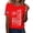 Red, variant on YVNAURA America's Semiquincentennial 250 Years Women's Short Sleeve Tee Under $20 2026 Independence Day Top USA Retro Flag Graphic Shirt for 4th of July