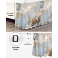 thumbnail image 3 of Retro Ocean Coral Bed Skirt California King Size 16" Drop Marine Life Starfish Watercolor Ruffled Wrap Around Bed Skirts Adjustable Elastic Bedskirt Dust Ruffle for California King Size Bed, 3 of 7