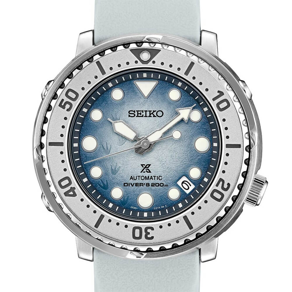 Seiko SRPG59 Prospex Save The Ocean Special Edition Antarctica Dive Watch - Baby Tuna - image 3 of 7