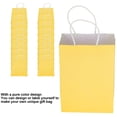 thumbnail image 2 of Bolsas de regalo ecológicas (15 x 8 x 21 cm) - Paquete de fiesta amarillo, 2 of 8