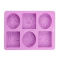 thumbnail image 3 of Huayishang Plastic Embossing Mold Silicone Nonstick Food Grade Silicone for Chocolate Candy Jelly Ice Cubes Dog Treats, Kitchen Essentials Clearance Sale Purple, 3 of 9