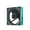 Black The opposite, variant on CEORPER Router Cooling Fan PC Cooling Chassis Quiet ARGB Power 120X120MM Fan