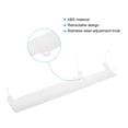thumbnail image 3 of Uxcell 460x780mm Deflector de Aire Acondicionado Ajustable Baffle Telescópico Blanco, 3 of 5