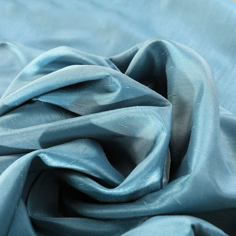 SOLD BY THE PANEL ONLY - Straw/Dark Powder Blue/Black 100% Silk Vintage  Golf Print Charmeuse Tie Silk - NY Designer - 45W > Silk Fabric > Fabric  Mart