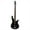 Black, variant on Glarry 44 Inch 4 Strings GIB Electric Bass Guitar with H-H Pickup and Laurel Wood Fingerboard, Electric Bass Guitar with Bag and Strap, Connecting Wire, Spanner Tool and Plectrum, Black