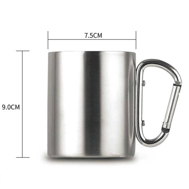 Mil-Tec Carabiner cup made of steel