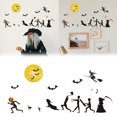 thumbnail image 1 of Wall Stickers,Halloween Funny And Terrifying Wall Stickers Display Glass Doors Living Rooms Shopping Malls Background Walls Self Adhesi Horror Stickers Custom Stickers,Black, 1 of 3