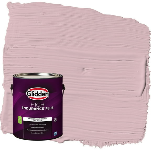 Glidden HEP Nostalgia / Purple Eggshell Interior Paint with Primer, 1 Gallon