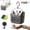 Gray, variant on Portable Plastic Shower Storage Basket With Hanging Hook, Multi-Purpose Shower Caddy Tote Organizer, Space Saving Carry Bin For Bathroom, Dorm, Gym And Travel
