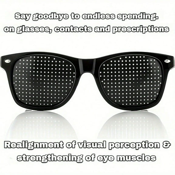 2025 New Lunisk Correction Glasses - Pinhole Design for Vision Support! These Lunisk Pinhole Eyeglasses feature a lightweight frame that ensures all-day comfort, perfect for extended wear at home,