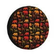 thumbnail image 1 of JUNZAN Animal for Tire Cover Wheel Protector for Truck SUV Trailer Camping Rv Tire Covers-14 inch, 1 of 6