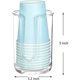 thumbnail image 5 of Soporte de Dispensador de Vasos de AcríLico de BañO para Vaso de Papel Desechable, Soporte de Vasos de Enjuague Bucal para Mostrador de HabitacióN de Invitados de BañO, 5 of 5