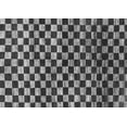 thumbnail image 1 of Ahgly Company Indoor Rectangle Checkered Gray Modern Area Rugs, 6' x 9', 1 of 4