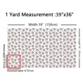 thumbnail image 5 of Erosebridal Cool Popcorn Fabric by the Yard 3 Yards, 3D Glasses Bucket Cartoon Pattern Room Decor Fabric by the Yard, 5 of 7