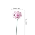 thumbnail image 3 of Ceramic Flower Pollinator Waterer Butterfly Feeder Garden Yard Decor Outdoor Watering Station for Bees Butterflies Hummingbirds, 3 of 6