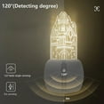 thumbnail image 3 of Castle Night Light, Wide Application Triangular Structure Castle Corner Light  for Hallways for Stairs, 3 of 7