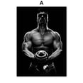 thumbnail image 1 of Póster de Impresión HD La Vida Bella Gimnasio Hombre Desnudo Arte de Pared Blanco y Negro, 1 of 4