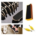 thumbnail image 2 of 12 Pack Fingerboard Grip Tape Sticky Foam Sticker Replacement + Screwdriver Tool Nut Driver for Finger Skateboards, 2 of 8