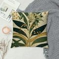 thumbnail image 2 of COMIO  Spring Throw Pillow Covers for Living Room Decorative Gold Green Tree Leaves Throw Pillow Cover Outdoor Home Bedroom Sofa Cushion Decor Covers, 2 of 5