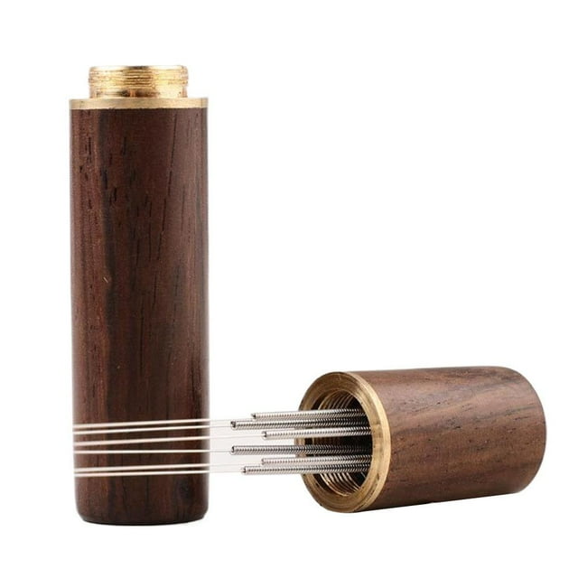Stainless Steel Coffee Powder Tamper Stirrer Cafe Stirring Barista Accesso UJS
