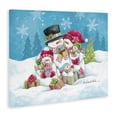 thumbnail image 3 of Stupell Industries Festive Snowman Family Scene Canvas Wall Art design by Diane Kater, 16 x 20, 3 of 7