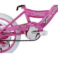 thumbnail image 4 of PlayWorld Wonder Wheels Play World 16 In. BMX S-Type Frame Bicycle Coaster Brake One Piece Crank Pink Rims White Tire Kid's Bike, Pink, 4 of 8