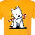 thumbnail image 4 of Inktastic Candycane Cutie Westie T-Shirt, 4 of 5