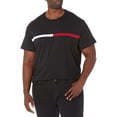thumbnail image 1 of Camiseta Tommy Hilfiger de manga corta con estampado de rayas exclusivas para hombre, 1 of 3