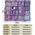 thumbnail image 3 of Custom Flamingo Blanket with Name for Women Men, Personalized Cute Flamingo Themed Design Printed Throw Blankets for Teens Adults Lap, Chair Sofa, Giftable Blanket, 50"x 60", 3 of 6