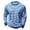 Blue, variant on Krdevn Women's Striped Crew Neck Long Sleeve Tee Soft Breathable Casual Daily Wear Top,XL