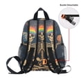 thumbnail image 5 of FORMRS School Backpack with Front Zippered Pocket 12" Student Travel Daypack, Skeleton with Rainbow, 5 of 6