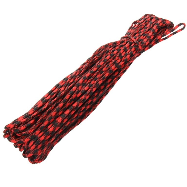 Paracord 550 Parachute Cord Lanyard Rope Mil Spec 100FT Survival Rope 
