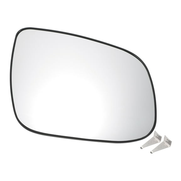 Unique Bargains Right Passenger Side Rearview Mirror Glass Replacement Heated White Glass Fit for KIA Rio 2010-2012