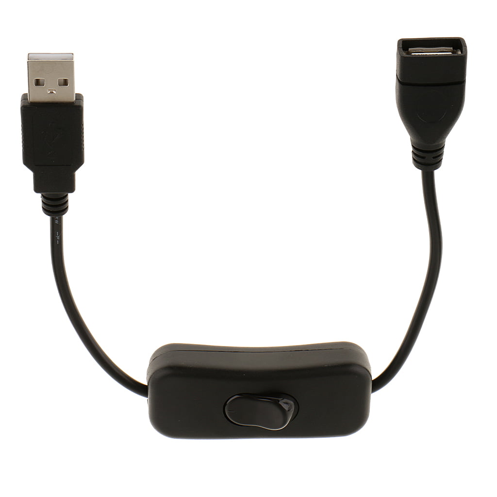 USB Male to Female Extender Cable With ON/OFF Switches Toggle Power Control 