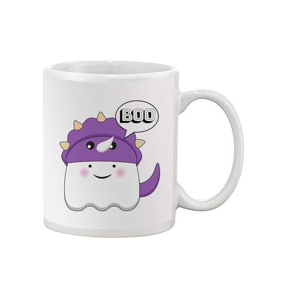 Boo. Ghost W Dino Costume Mug - Image by Shutterstock,
