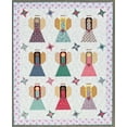thumbnail image 2 of Easy Piecy Quilts Guardian Angles Quilt Pattern Finished Size: 48&rdquo;x60&rdquo;, 2 of 3