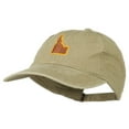 thumbnail image 2 of Idaho State Map Embroidered Washed Cotton Cap - Khaki OSFM, 2 of 5
