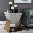 thumbnail image 5 of Wooden Accent Table in Gray, 5 of 5