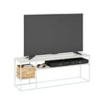 thumbnail image 6 of Furinno Moretti Modern Lifestyle TV Stand for TV up to 65 Inch, Solid White/White, 6 of 6