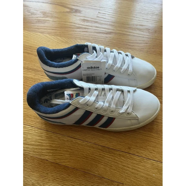 New Adi - das Men’s Campus Vulc x Alltimers CG5128 Casual Skateboard Sneaker Size 8