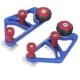 thumbnail image 1 of Woodworking Bearing Roller Feeder, Safe High Accuracy Rustproof Aluminum Alloy Pressing Feeder Anodized   for Flip Engraving Machine, 1 of 7