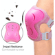thumbnail image 4 of Kit De Proteccion Bloosom  Rodilla Codo Mano Patinaje Para Niño Rosa 7Pzas (s), 4 of 4