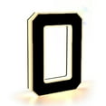 thumbnail image 1 of Modern LED Illuminated Number Sign Outdoor Address Plaque For Wall Or Door With Customizable Digit Display Succulent Wall Decorations for Living Room Cute Small Couches for Bedrooms Door Welcome, 1 of 4
