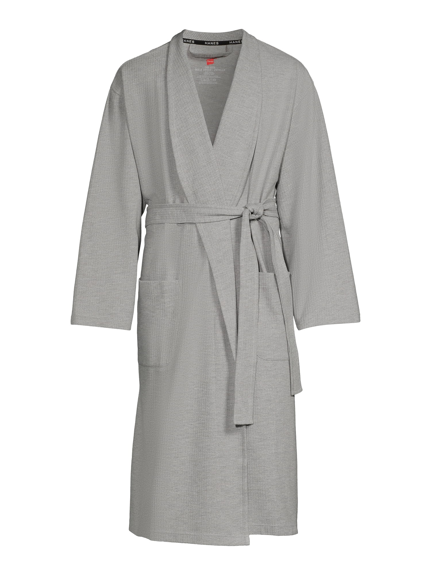 Hanes Men's Waffle Knit Robe