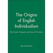 The Origins of English Individualism (Hardcover)